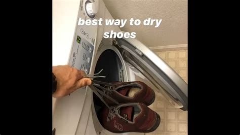 how to properly dry shoes